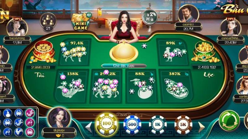 Game Bầu Cua Trực Tuyến Manclub