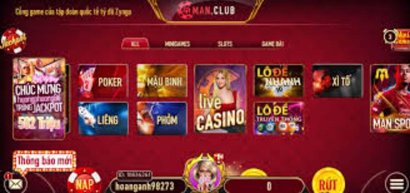 Manclub Casino đánh giá tỉ lệ ăn thắng có cao